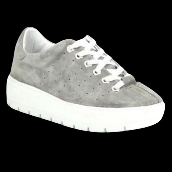 Rag & Bone gray suede leather sneaker shoes - Picture 1 of 12